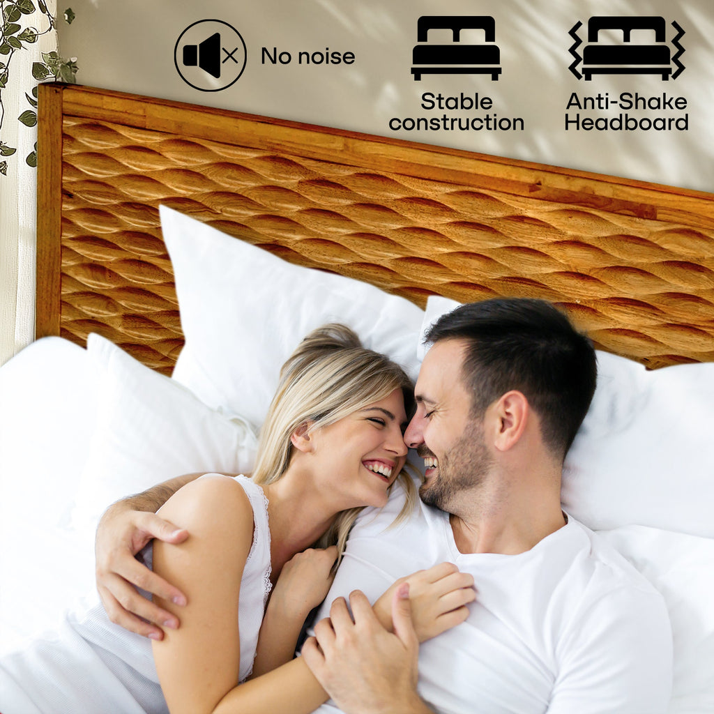 The Emma Solid Wood Bed Frame
