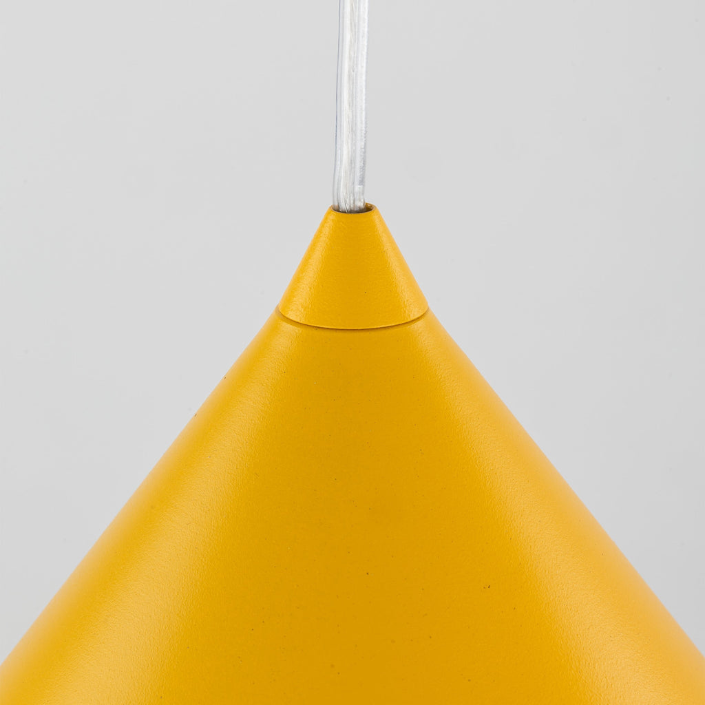 CONO Steel Cone Pendant Light XL for Kitchen Island & Dining Room