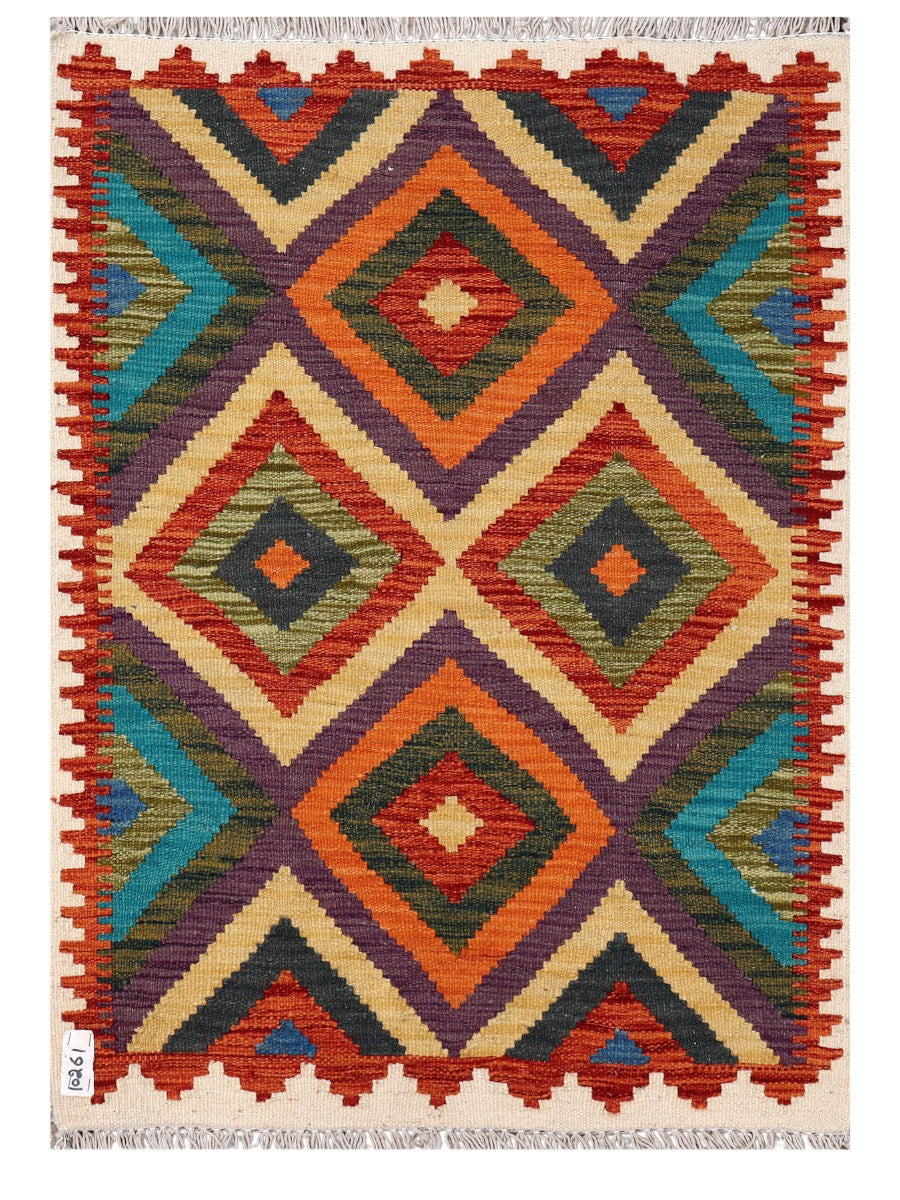 Maimana Kilim - 109 x 77 cm-0