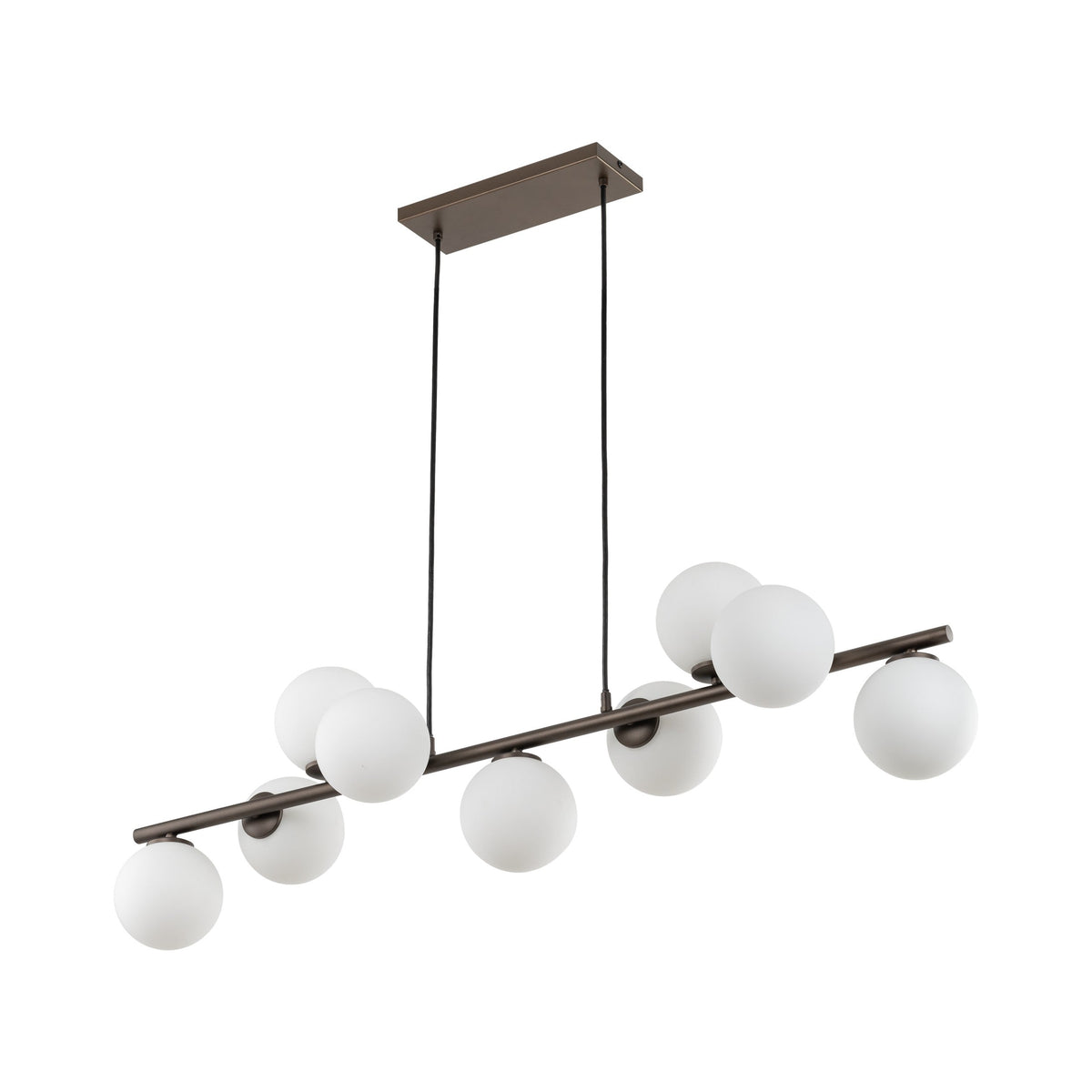 ESTERA 9-Light Scandinavian Glass Pendant Light for Dining Table & Modern Interiors