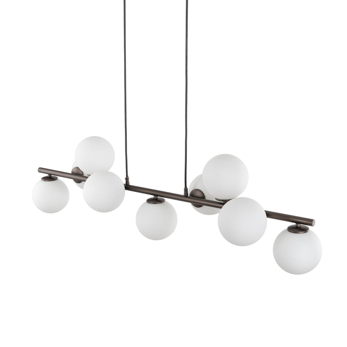 ESTERA 9-Light Scandinavian Glass Pendant Light for Dining Table & Modern Interiors