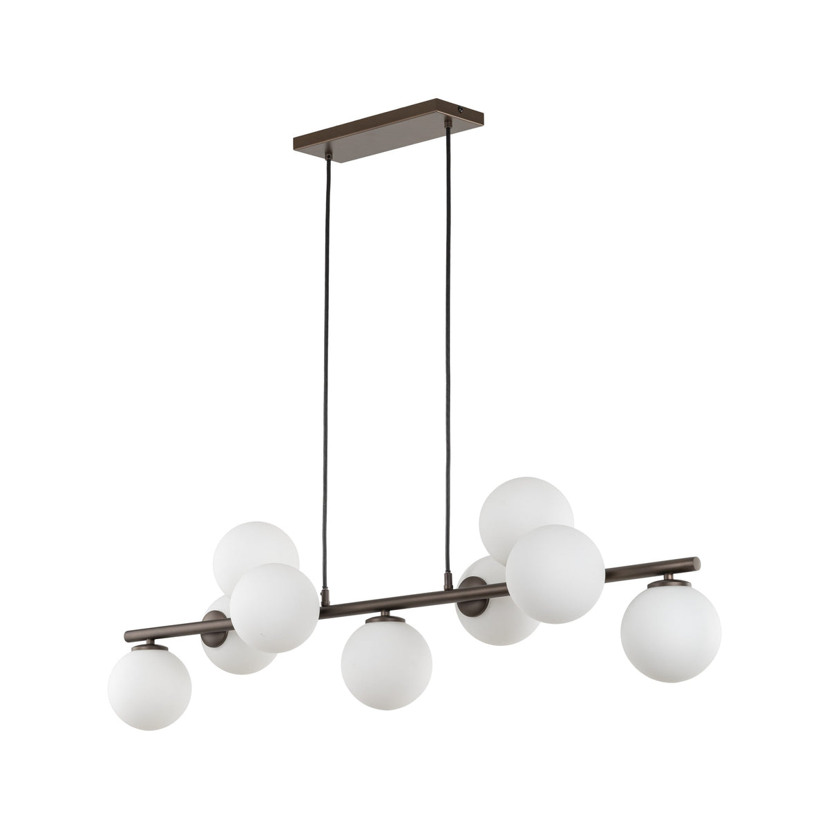 ESTERA 9-Light Scandinavian Glass Pendant Light for Dining Table & Modern Interiors