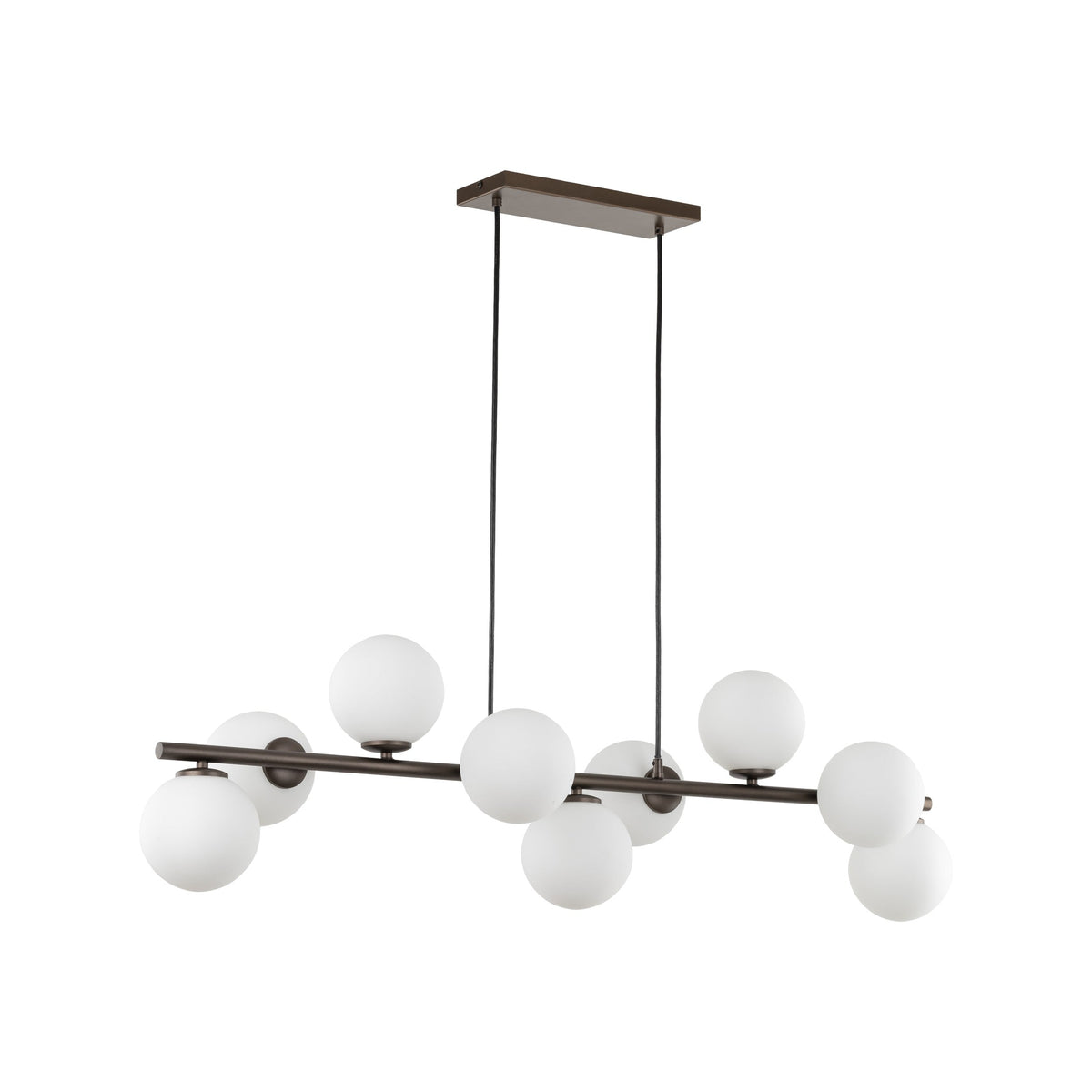 ESTERA 9-Light Scandinavian Glass Pendant Light for Dining Table & Modern Interiors