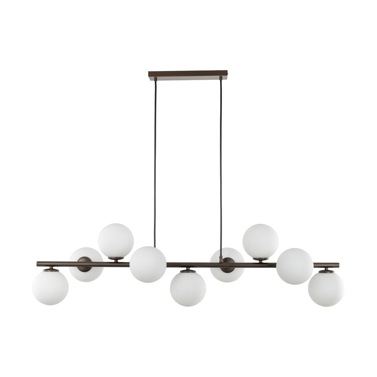 ESTERA 9-Light Scandinavian Glass Pendant Light for Dining Table & Modern Interiors