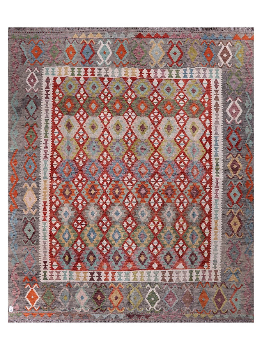 Maimana Kilim - 307 x 256 cm