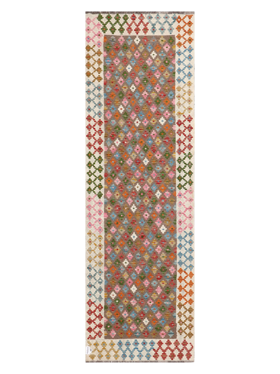 Maimana Kilim - 293 x 91 cm