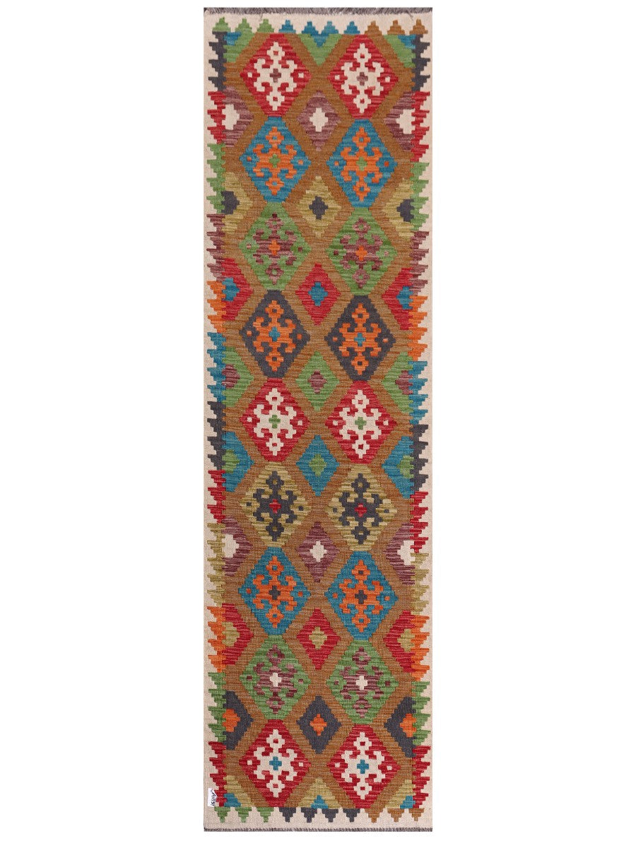 Maimana Kilim Runner - 290 x 82 cm
