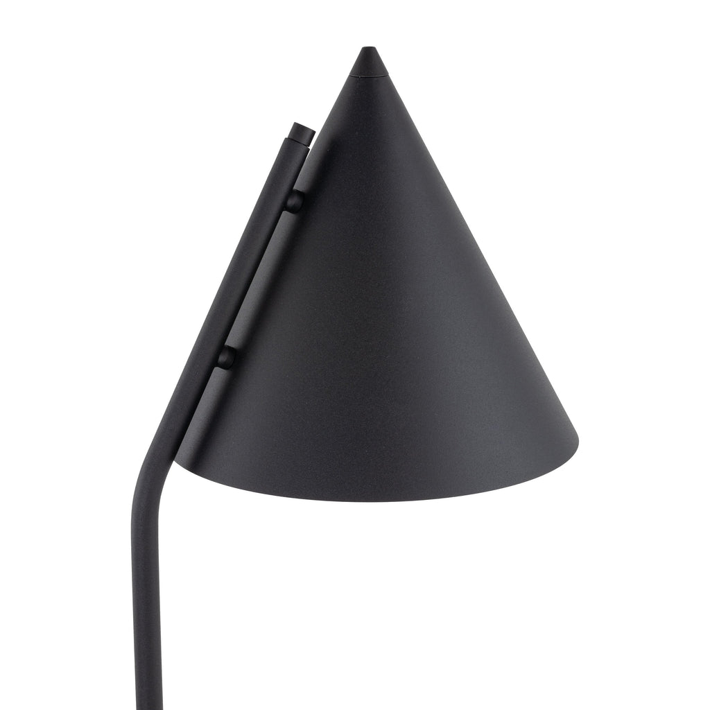 CONO Black Modern Minimalist Floor Lamp for Living Room & Reading Nook (Clearance)