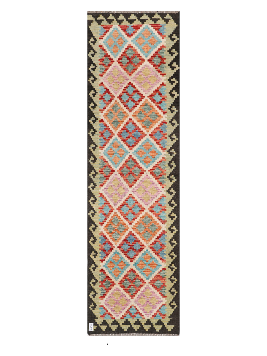 Maimana Kilim Runner - 285 x 81 cm