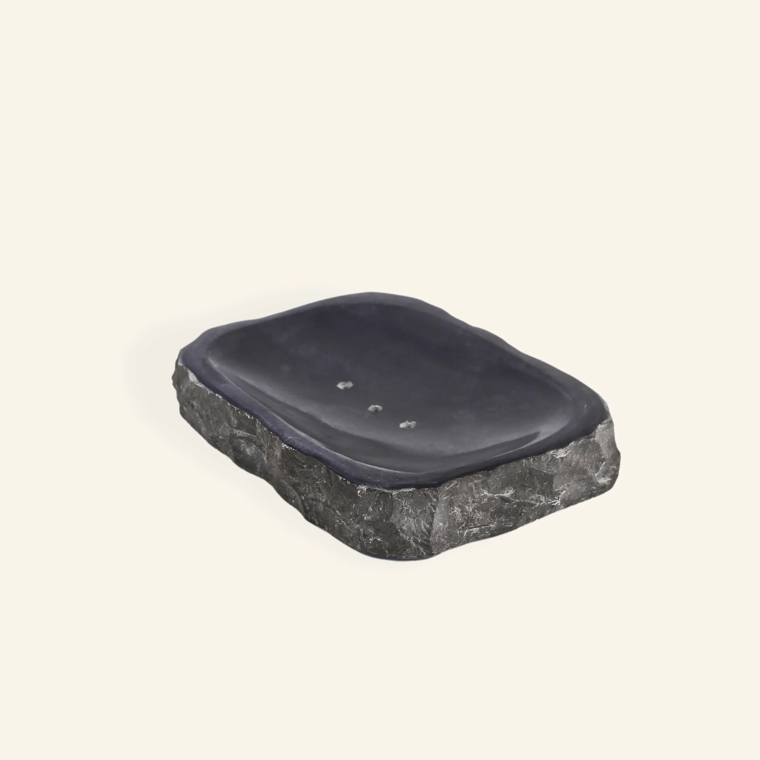 NEW Black Marble Soap Dish