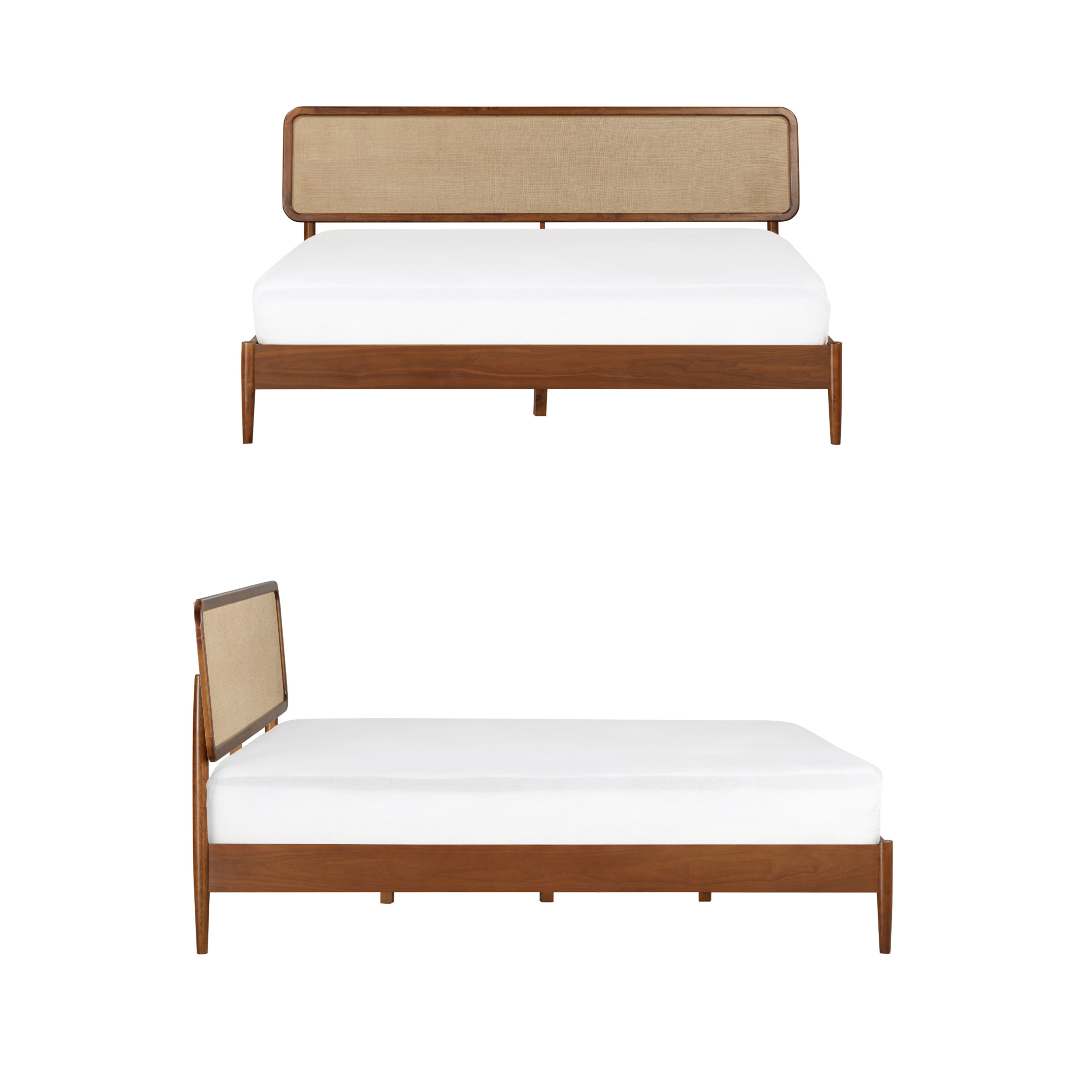The Larkin Solid Wood Bed Frame