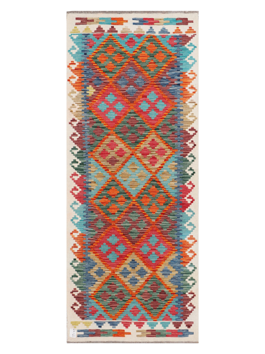 Maimana Kilim Runner - 201 x 80 cm