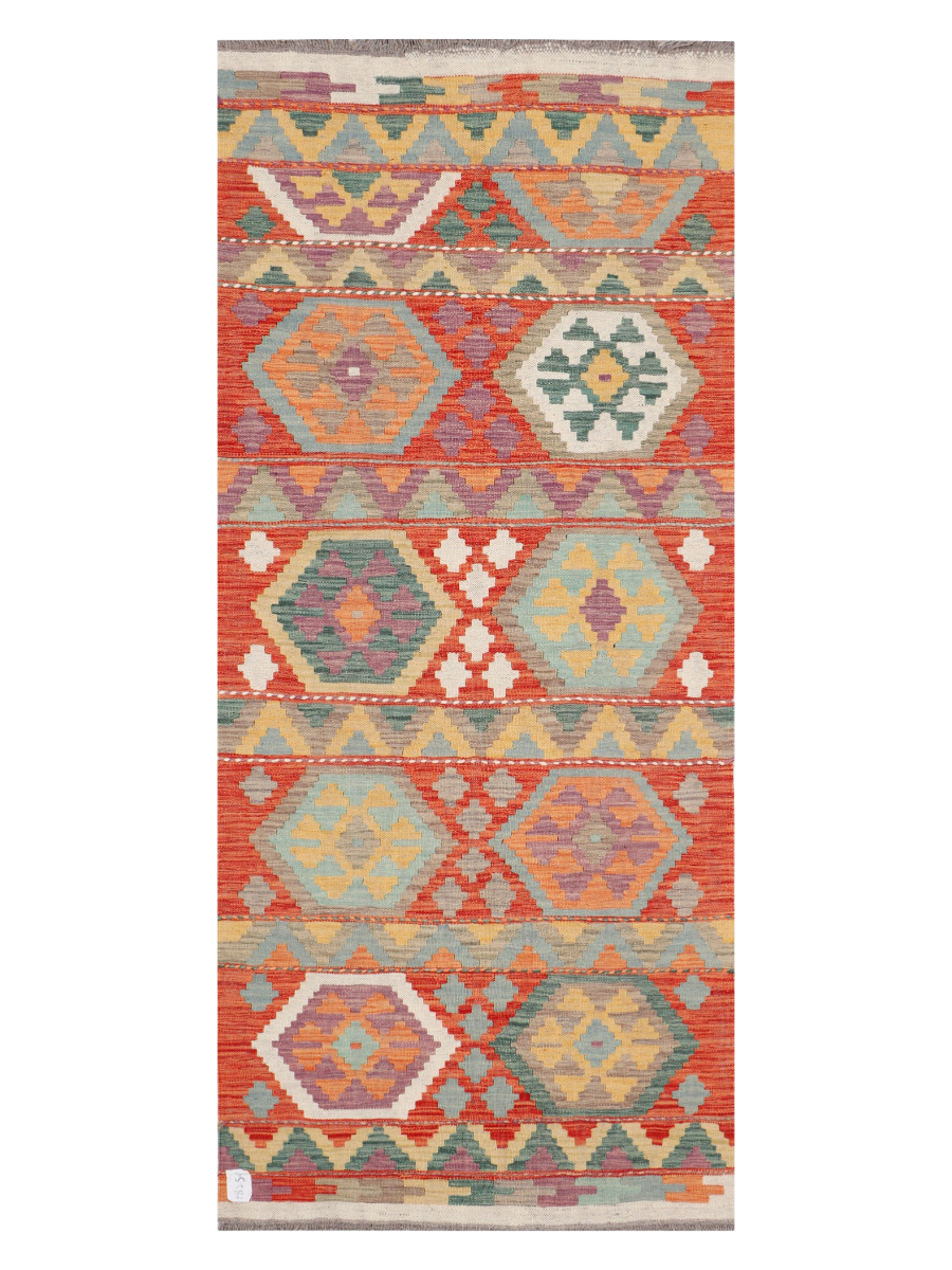 Maimana Kilim Runner - 196 x 85 cm