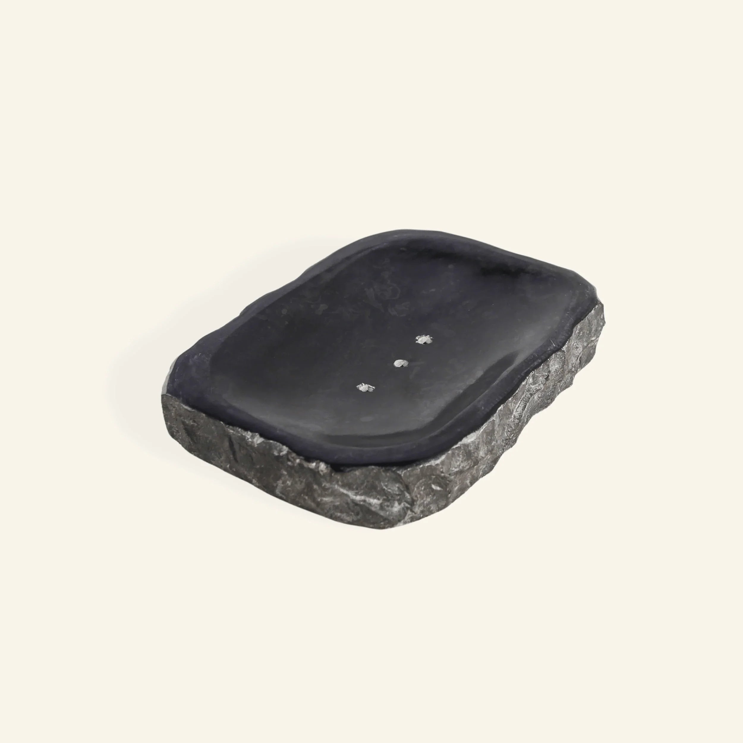 NEW Black Marble Soap Dish