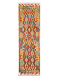Maimana Kilim Runner - 280 x 86 cm