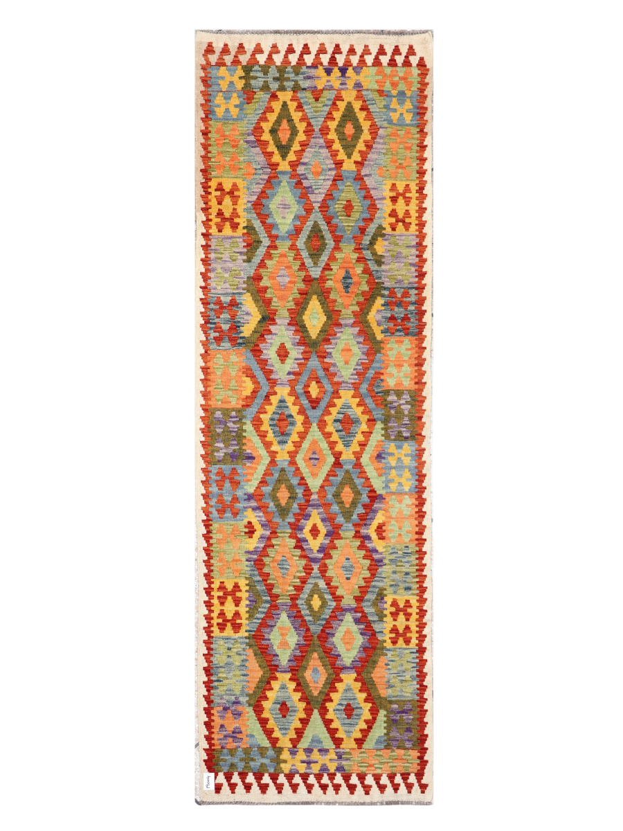 Maimana Kilim Runner - 280 x 86 cm