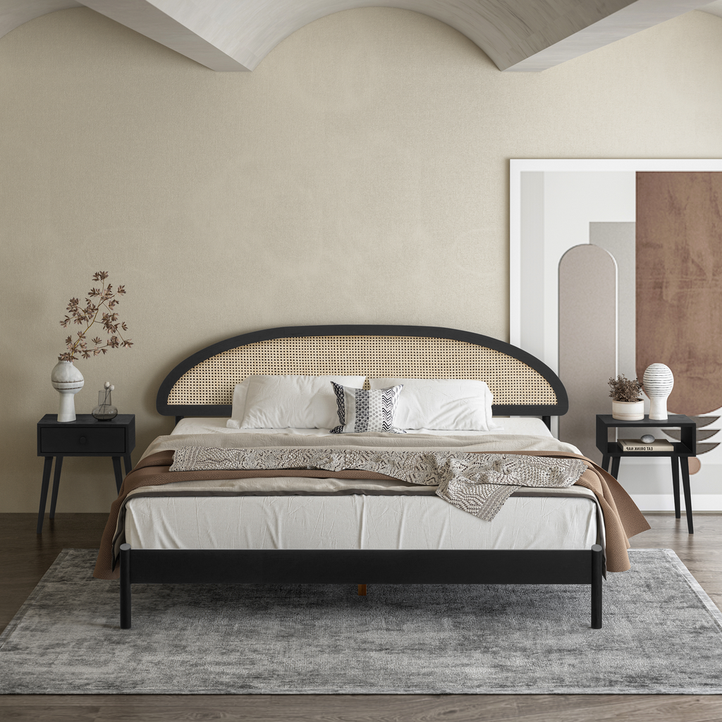 The Gideon Wooden Bed Frame