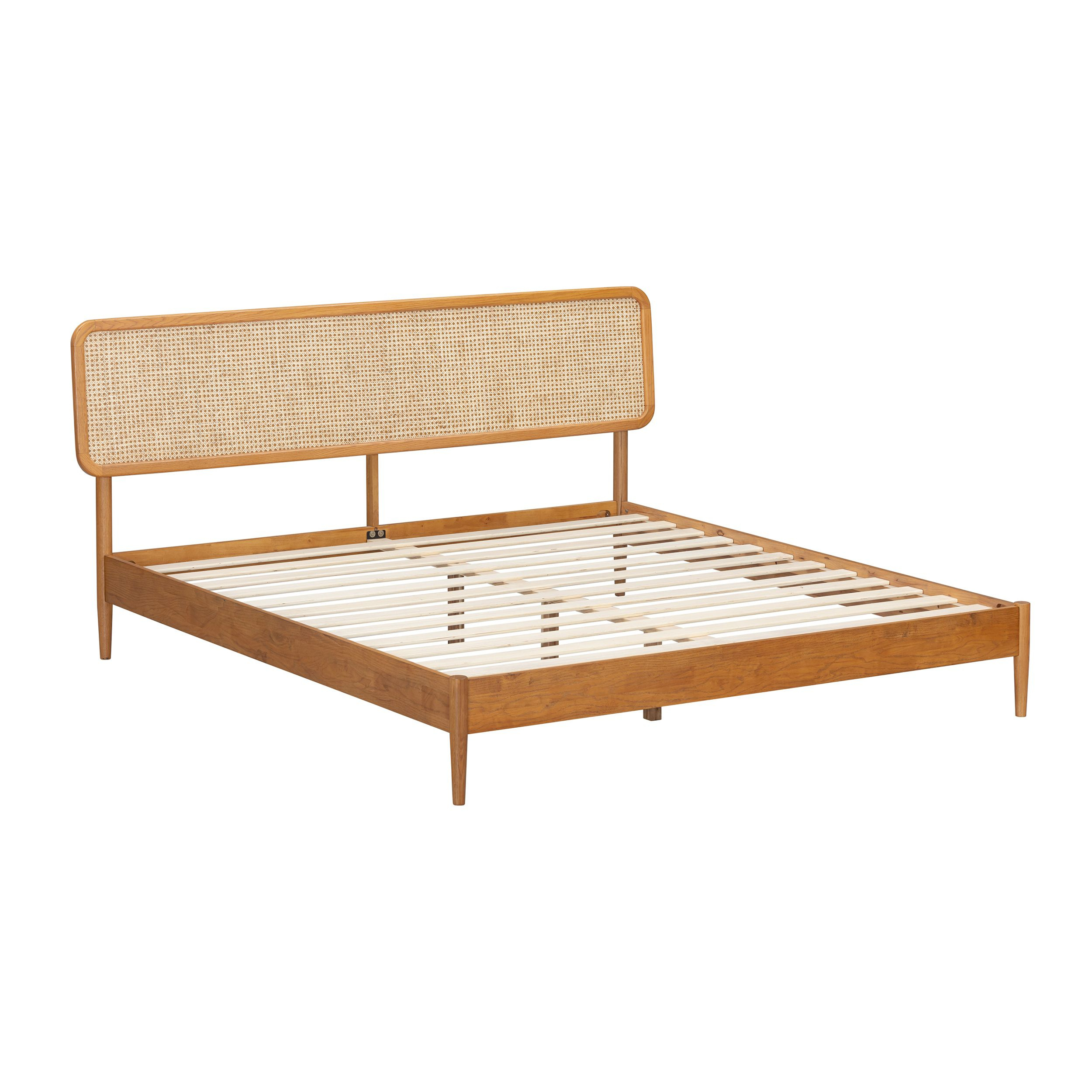 The Lucerne Natural Rattan Bed Frame