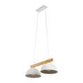 OSLO 2-Light Scandinavian Pendant Light for Kitchen Island, Dining Table & Modern Interiors