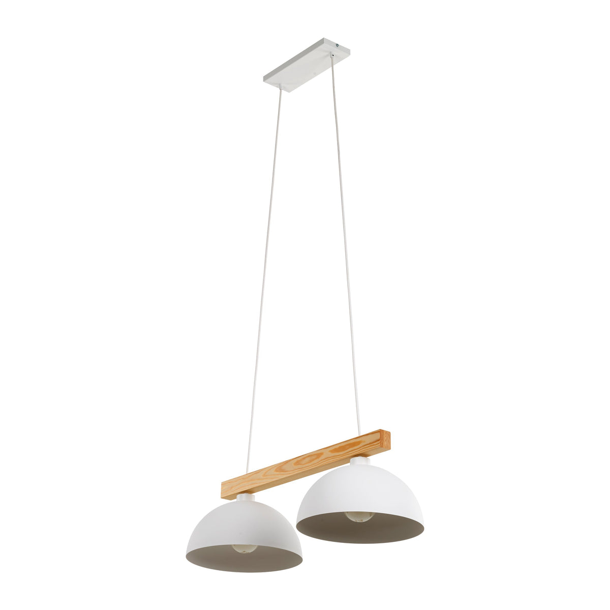 OSLO 2-Light Scandinavian Pendant Light for Kitchen Island, Dining Table & Modern Interiors