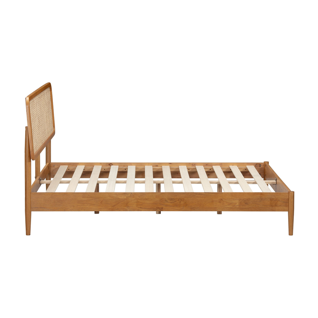 The Lucerne Natural Rattan Bed Frame