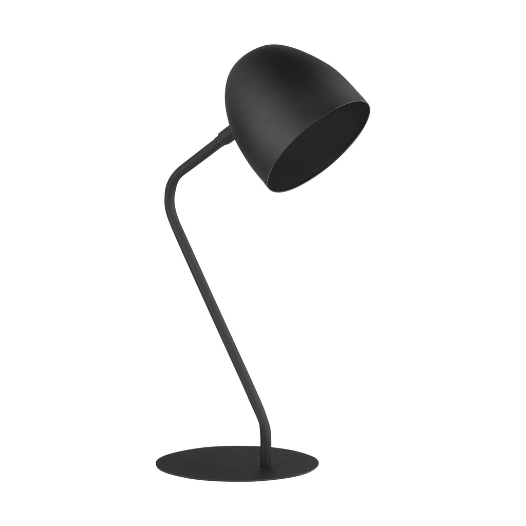 SOHO Black Modern Minimalist Table Lamp for Bedroom & Nightstand