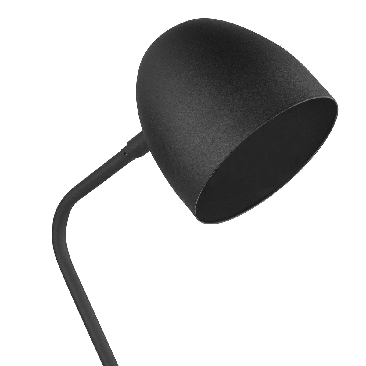 SOHO Black Modern Minimalist Table Lamp for Bedroom & Nightstand