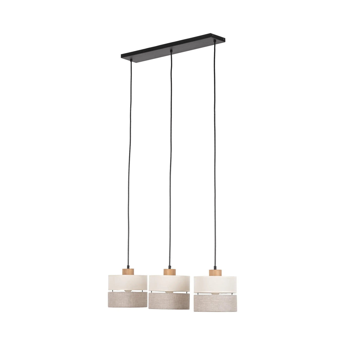 Eco Scandinavian 3-Light Pendant for Kitchen Island & Dining Table