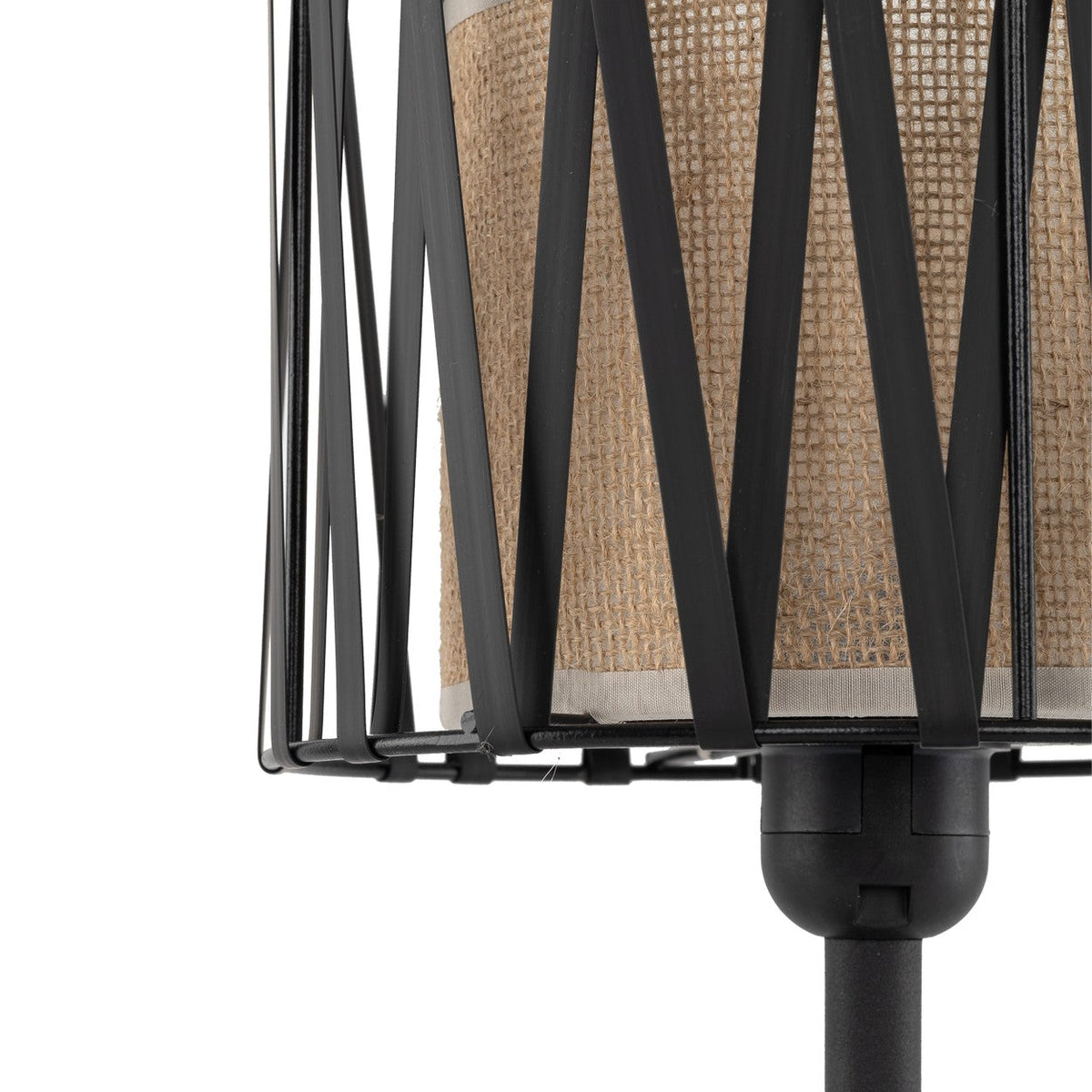 HARMONY NATURE Woven Jute Table Lamp for Bedroom & Nightstand (Clearance)