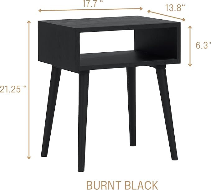 The Zara Open Nightstand