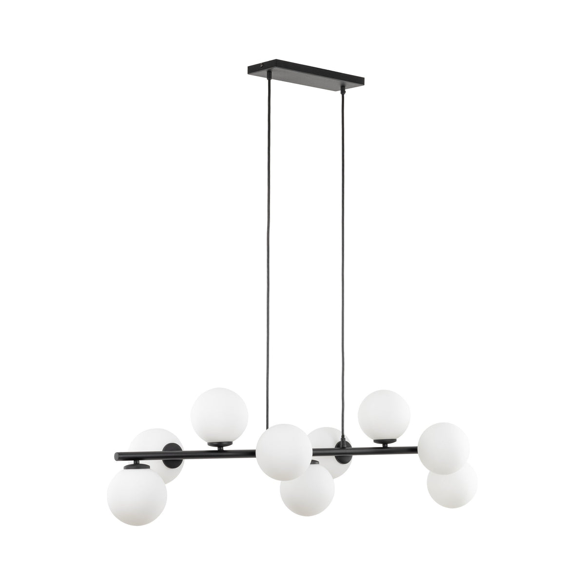 ESTERA 9-Light Scandinavian Glass Pendant Light for Dining Table & Modern Interiors