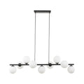 ESTERA 9-Light Scandinavian Glass Pendant Light for Dining Table & Modern Interiors