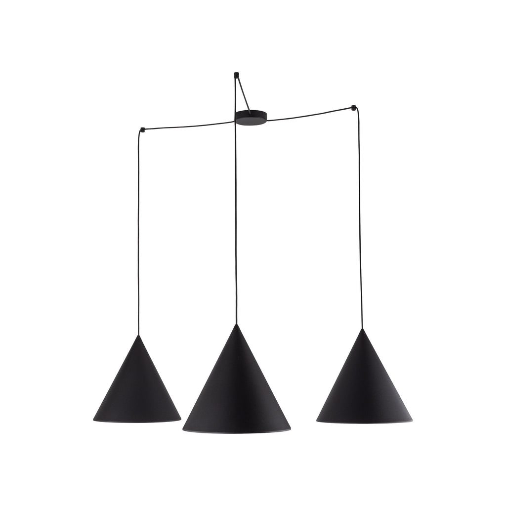 CONO 3-Light Modern Pendant Light for Kitchen Island, Dining Table & Contemporary Interiors
