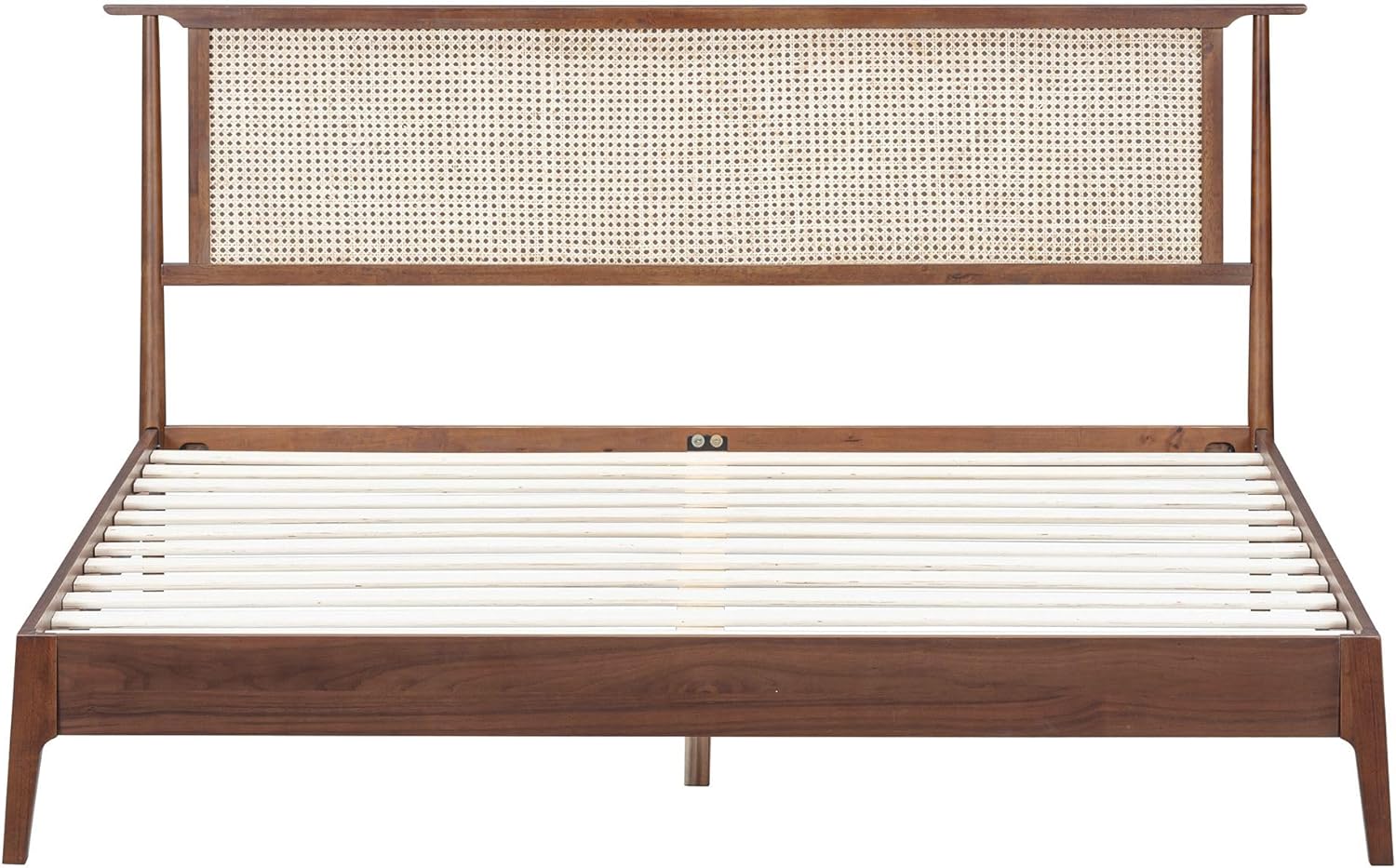 The Riven Natural Rattan Bed Frame