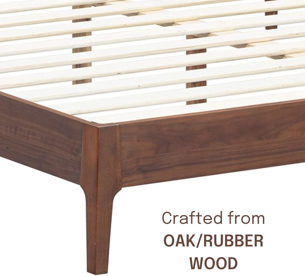 The Riven Natural Rattan Bed Frame