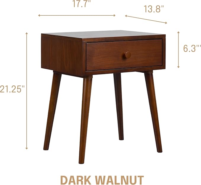 The Lennox Nightstand With Drawer