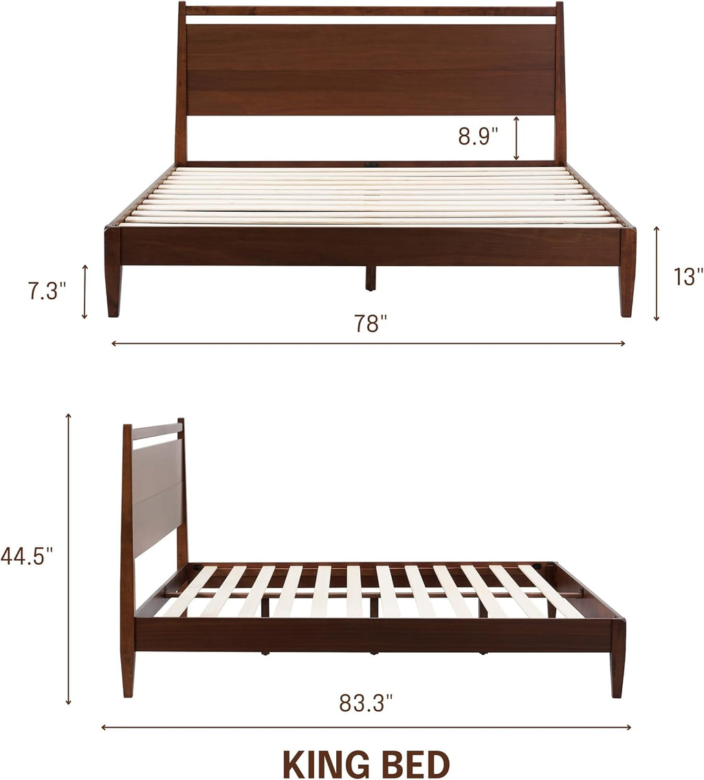 The Ashby Wooden Bed Frame