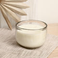 The Pebbled Candle Bowl with a Triple Wick