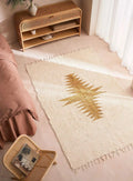 Handmade Apache Rug Made from Organic Cotton