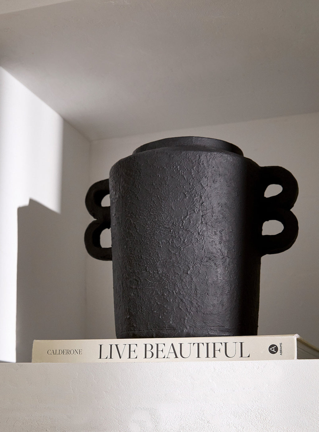 Antique Herclues Vase in Black