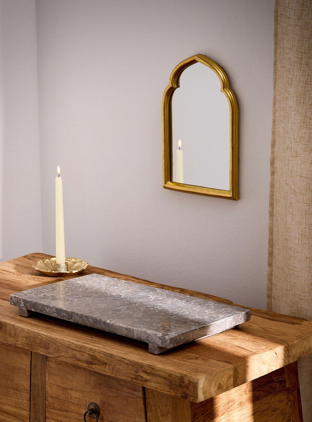 Marble serving tray