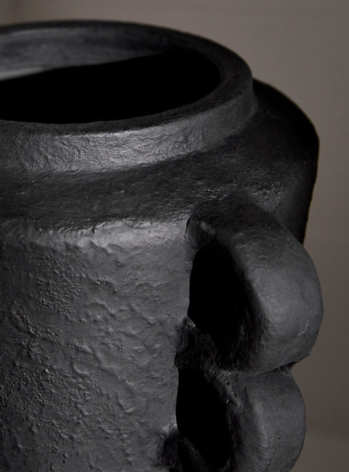 Antique Herclues Vase in Black