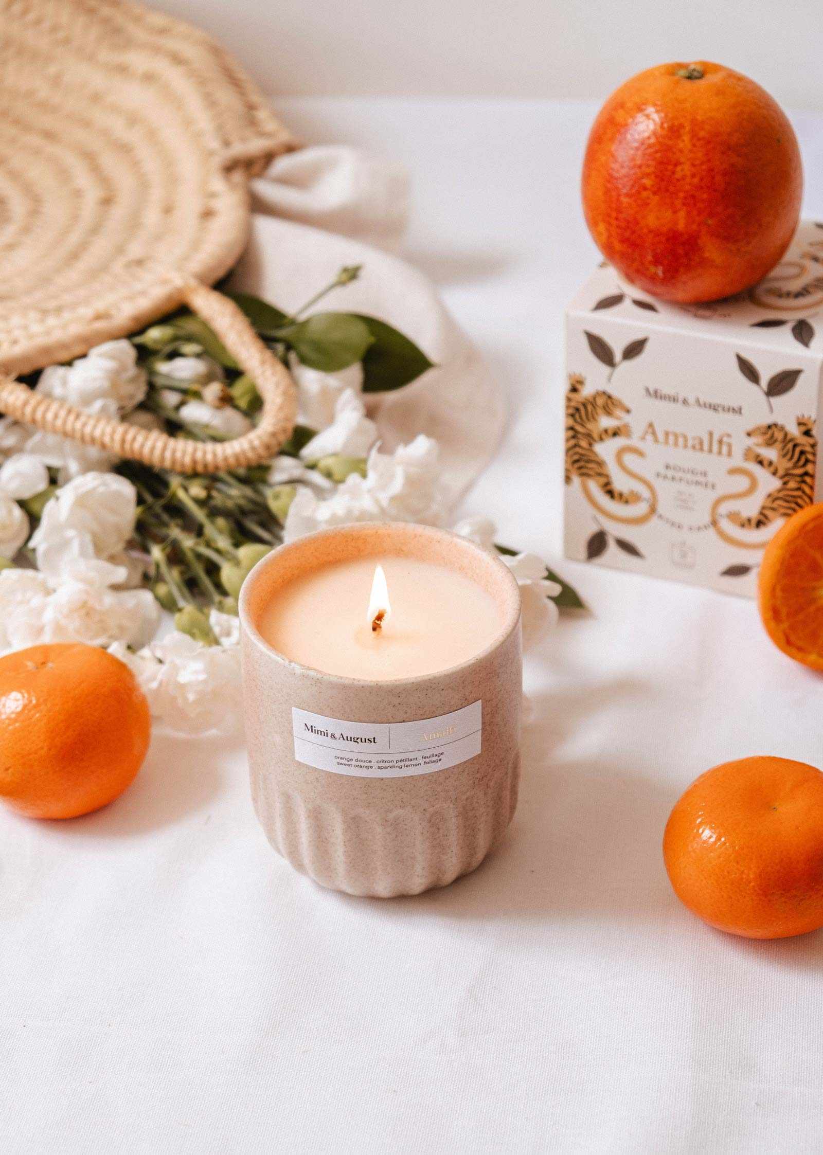 The Amalfi Reusable Soy Candle