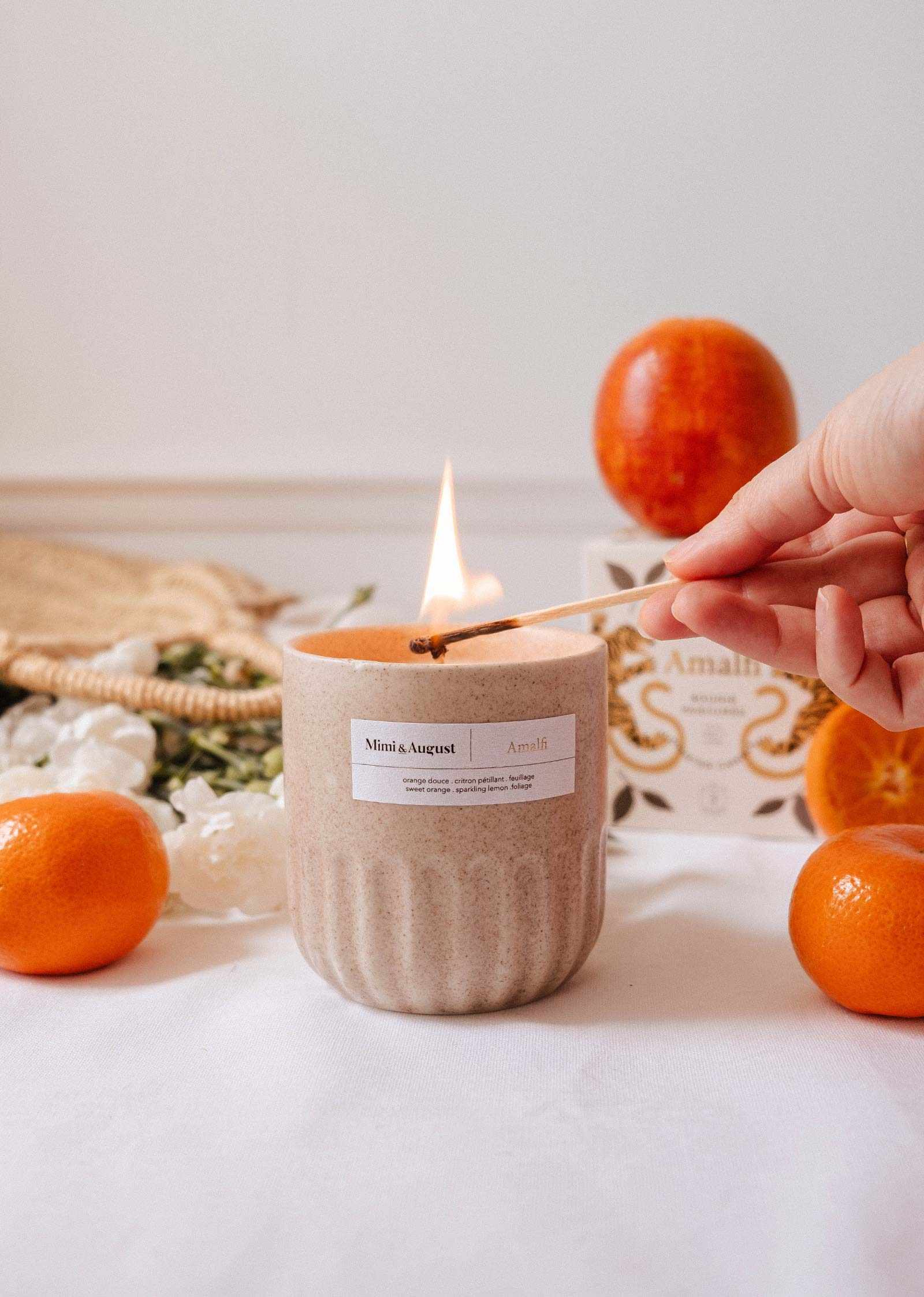 The Amalfi Reusable Soy Candle
