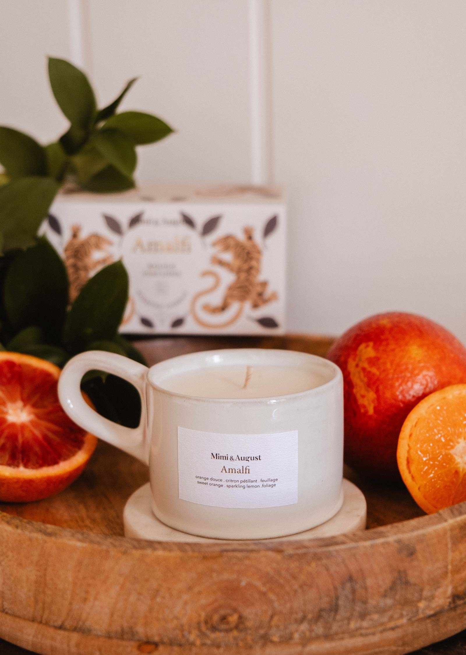 The Amalfi Reusable Soy Candle