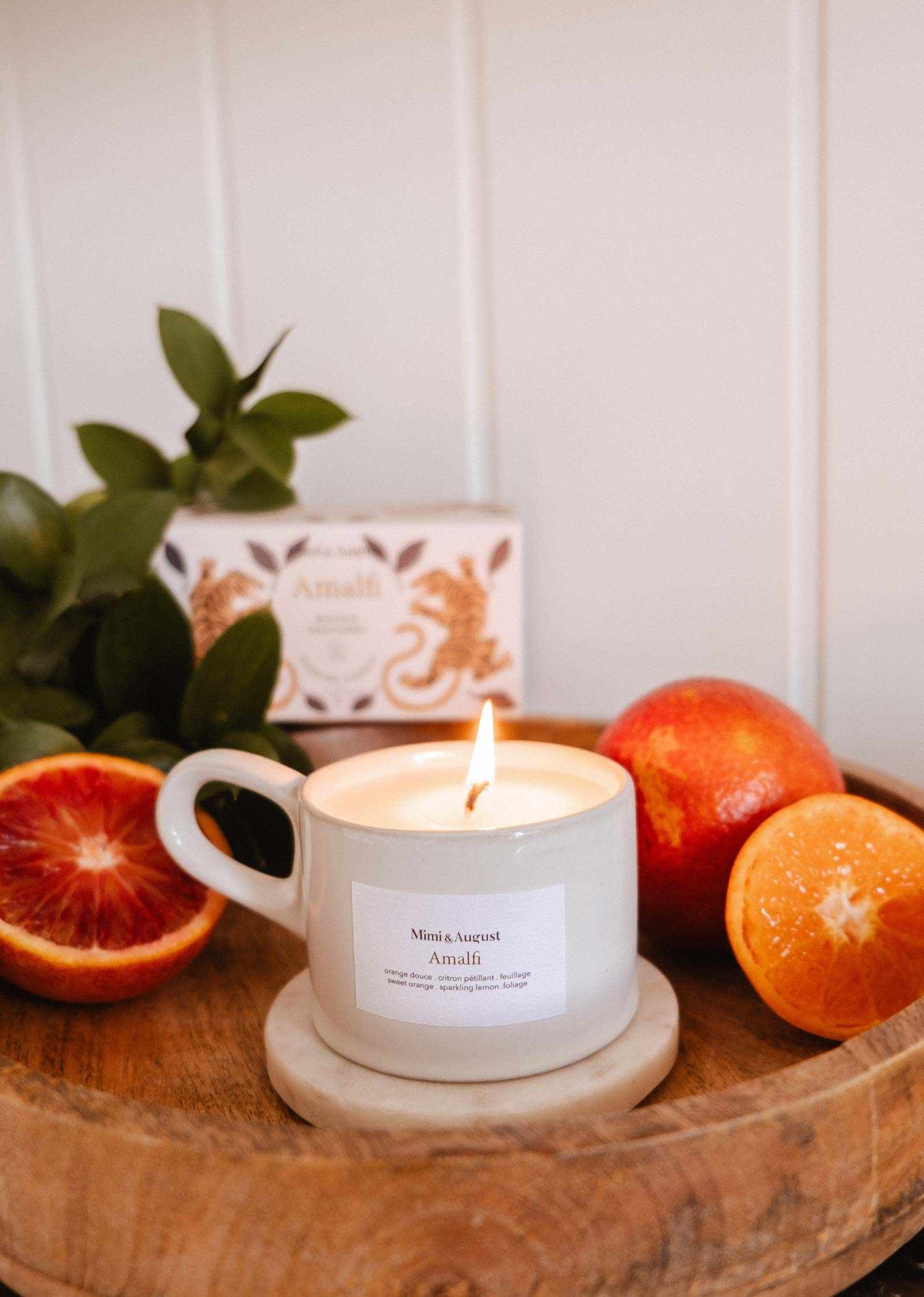 The Amalfi Reusable Soy Candle