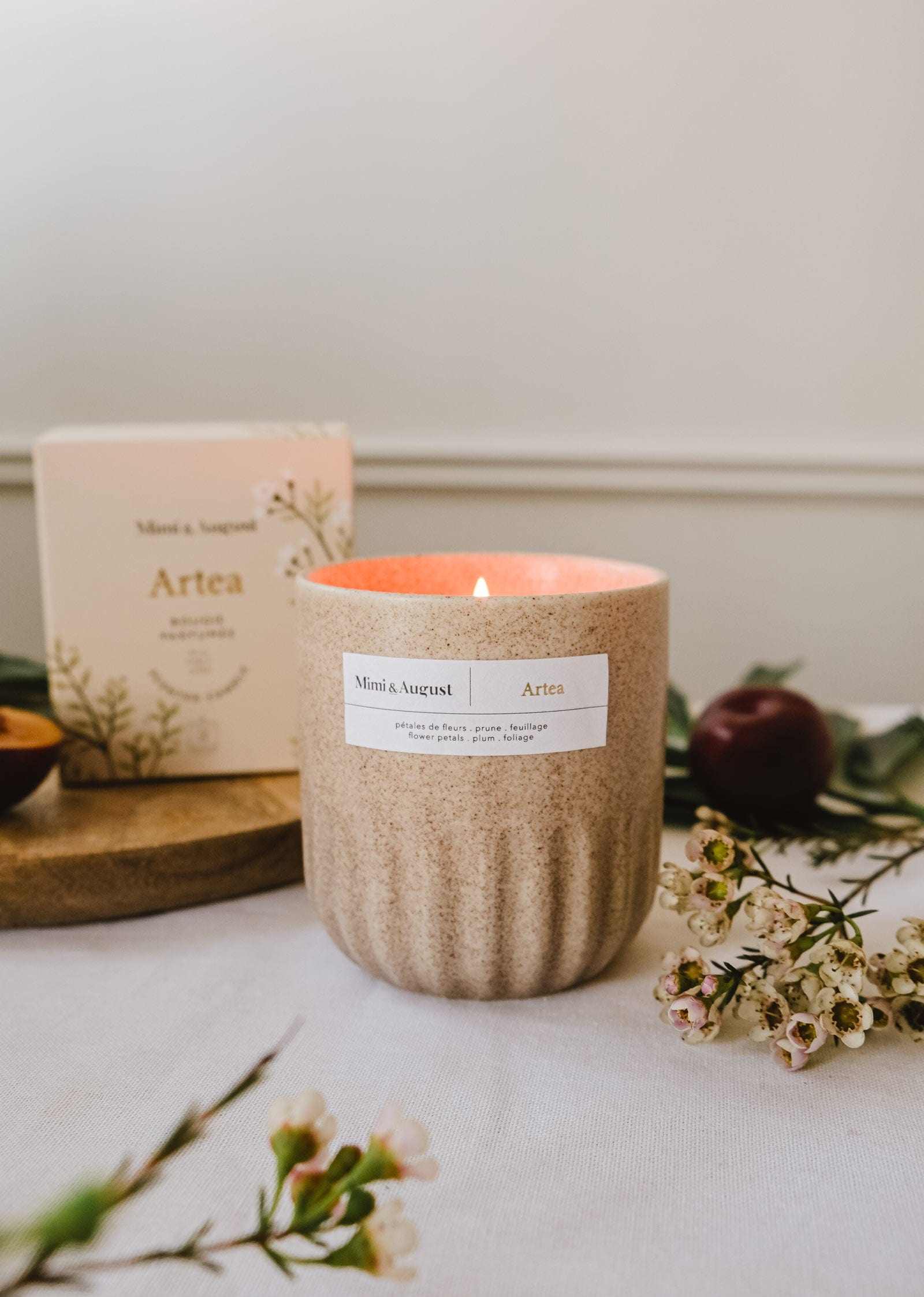 The Artea Reusable Soy Candle