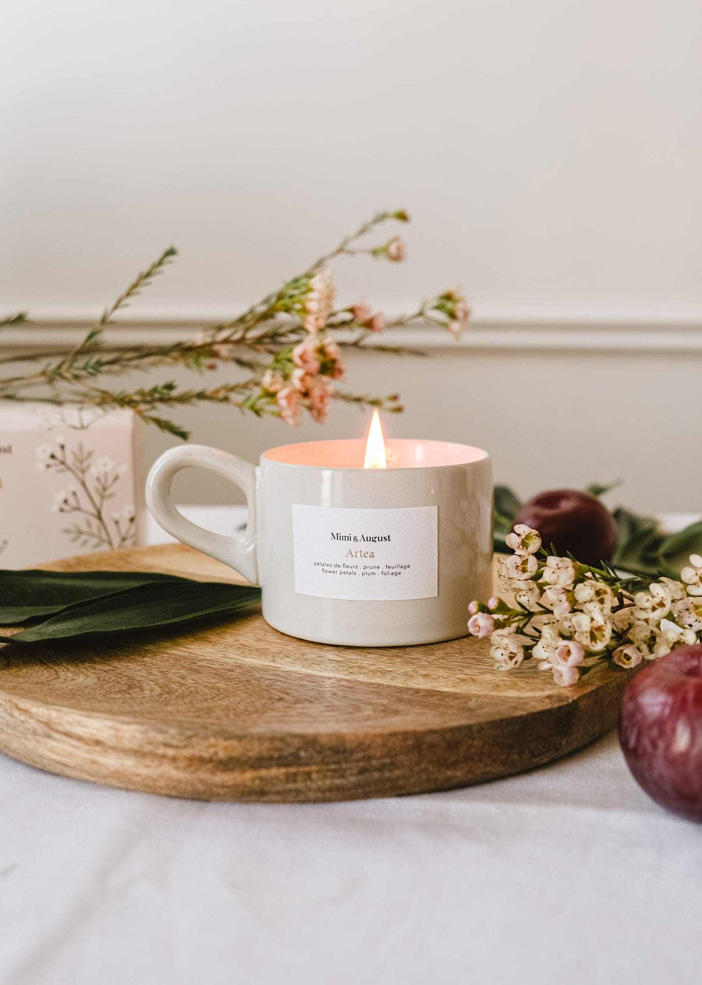 The Artea Reusable Soy Candle