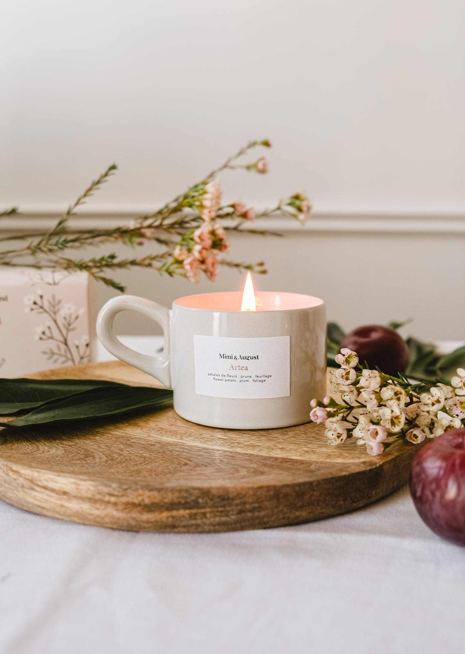 The Artea Reusable Soy Candle