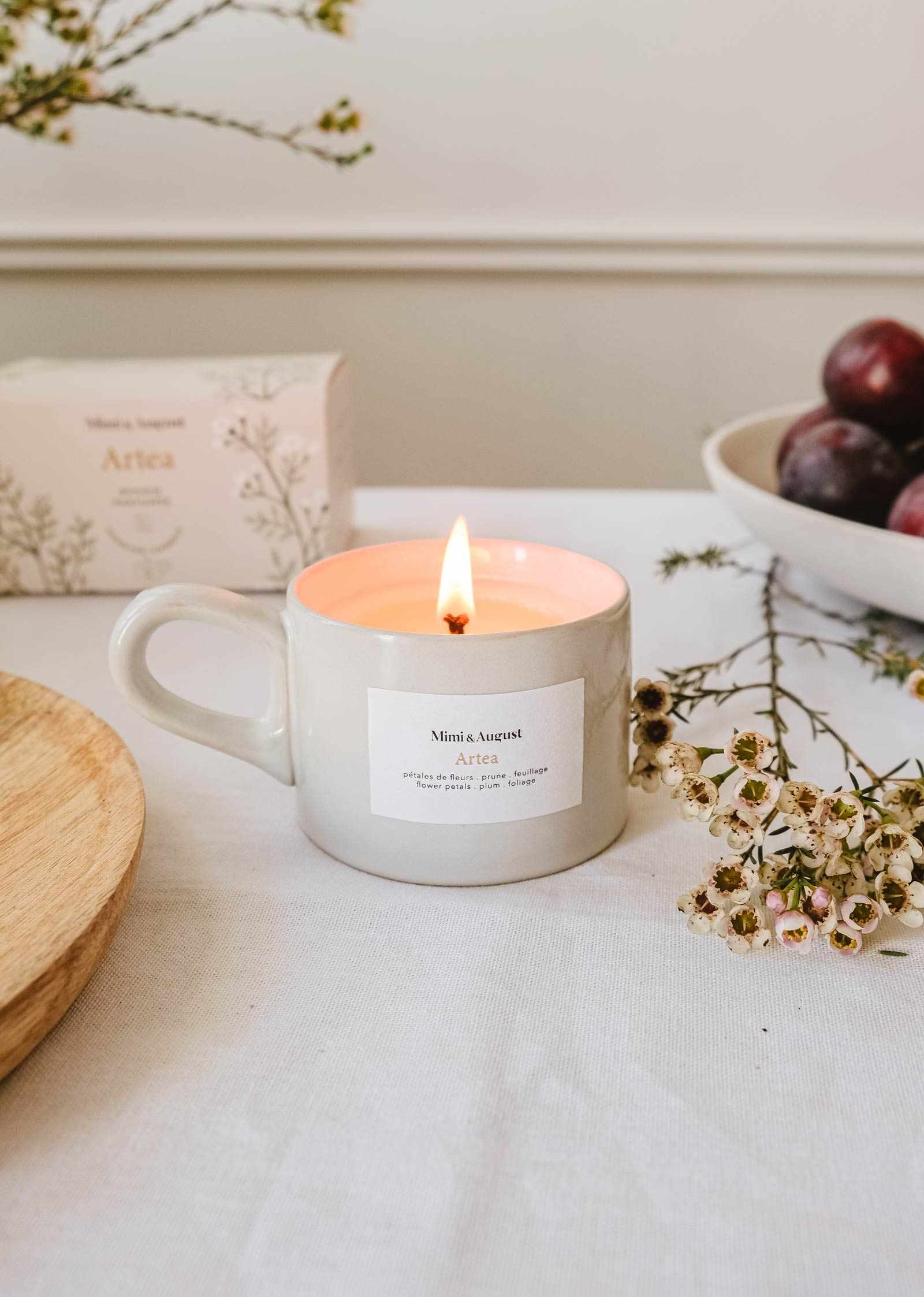 The Artea Reusable Soy Candle
